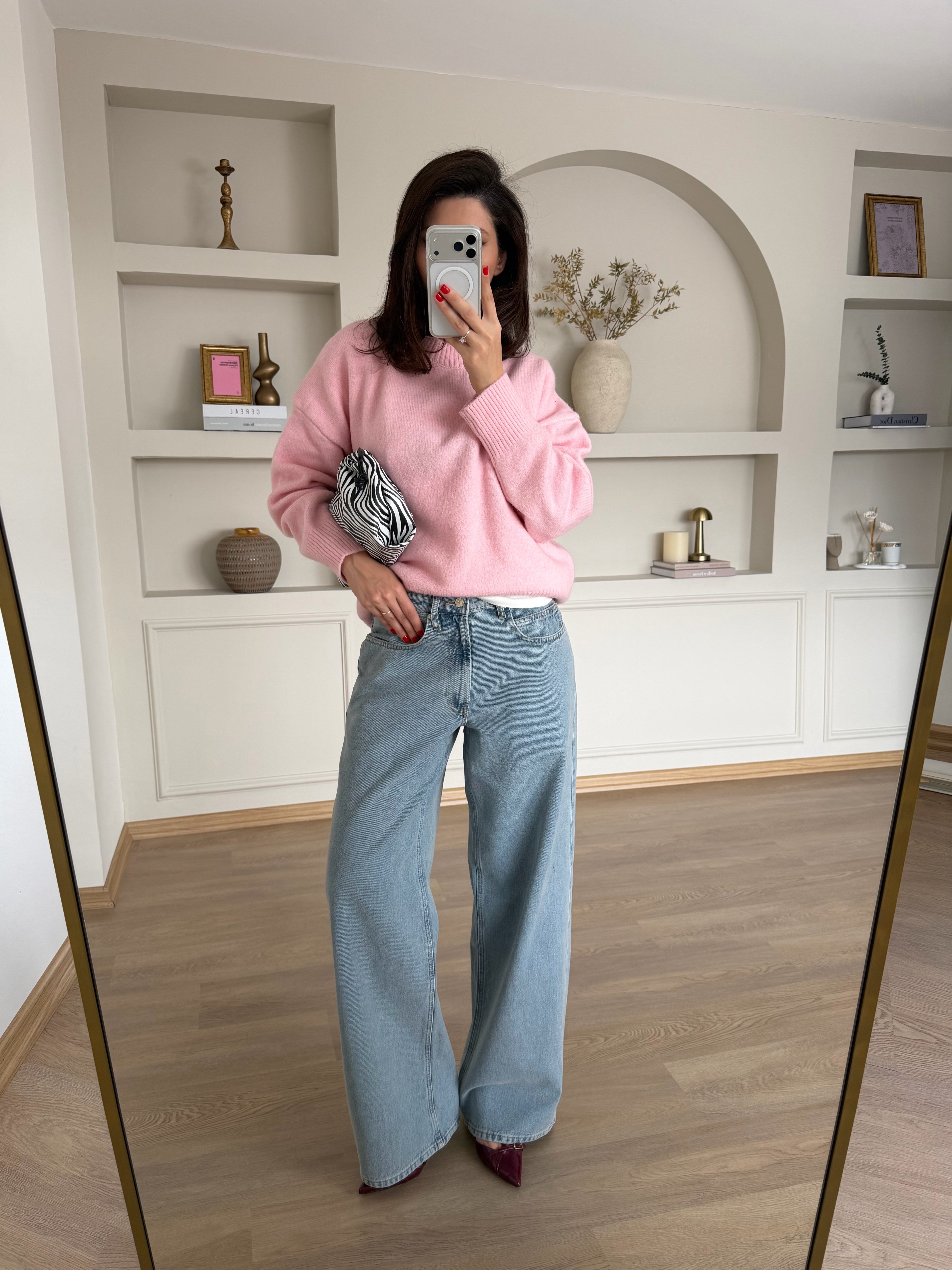 Açık Mavi Baggy Jean  