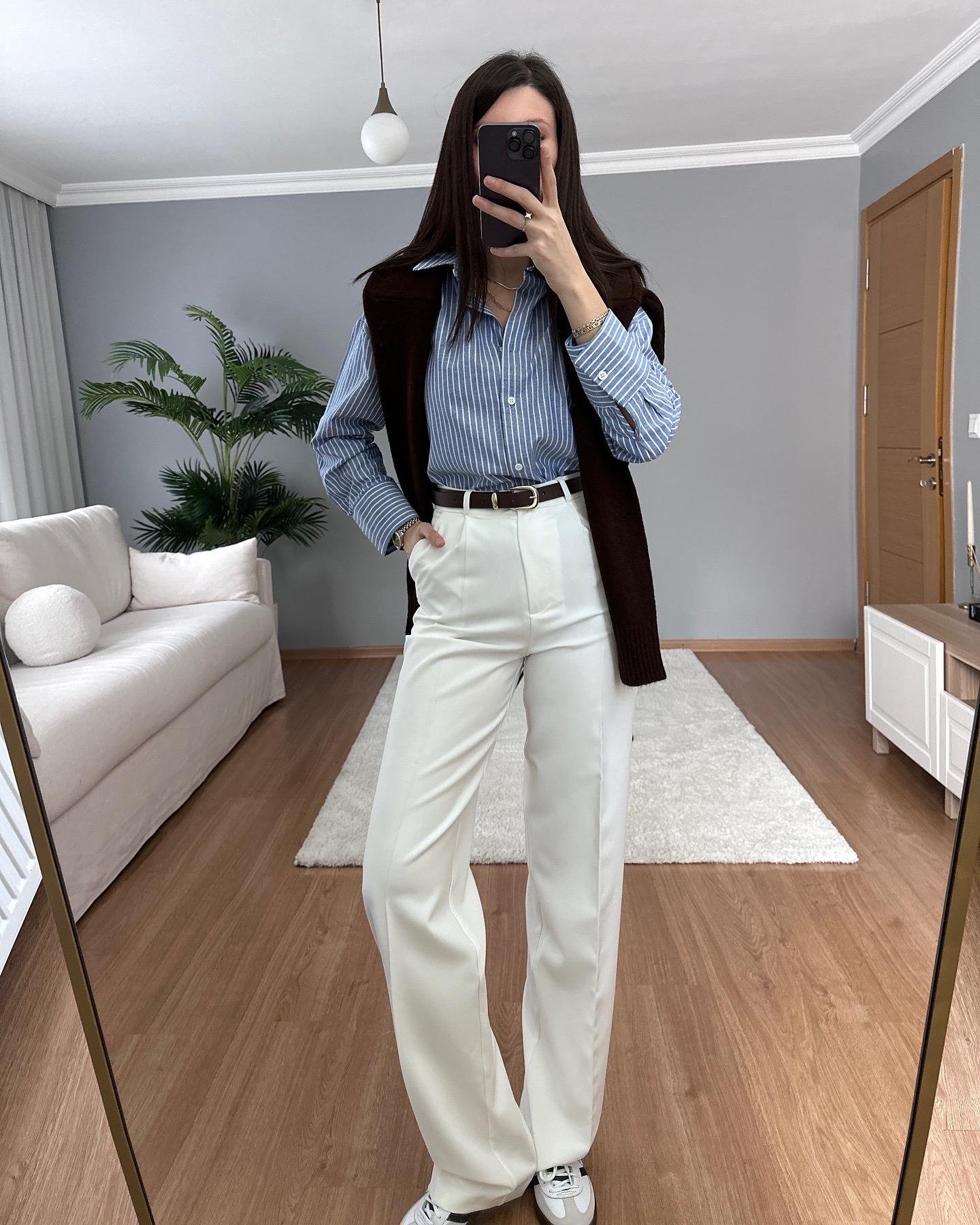 Adelina Beyaz Palazzo