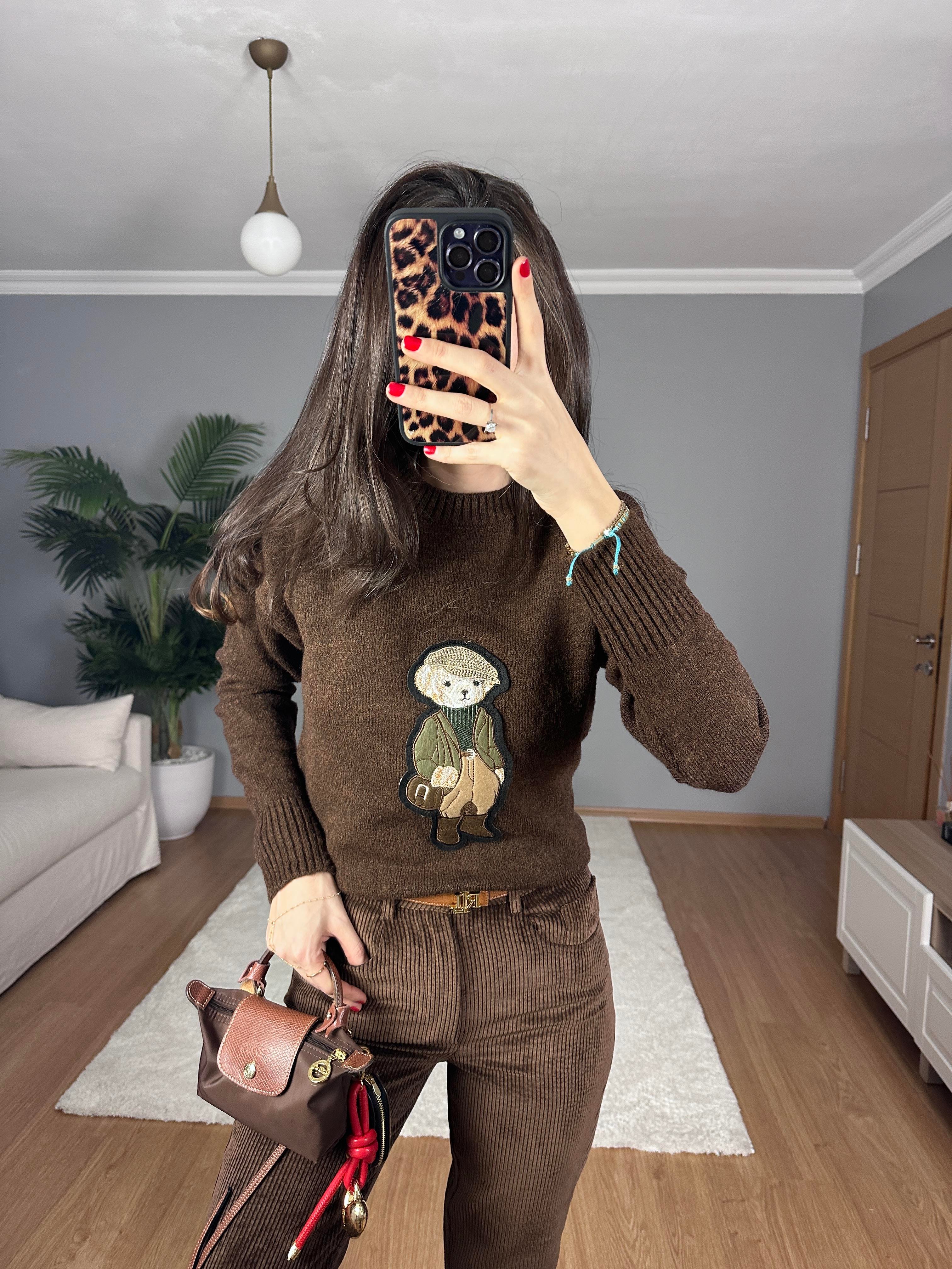 Kahve Teddy Kazak