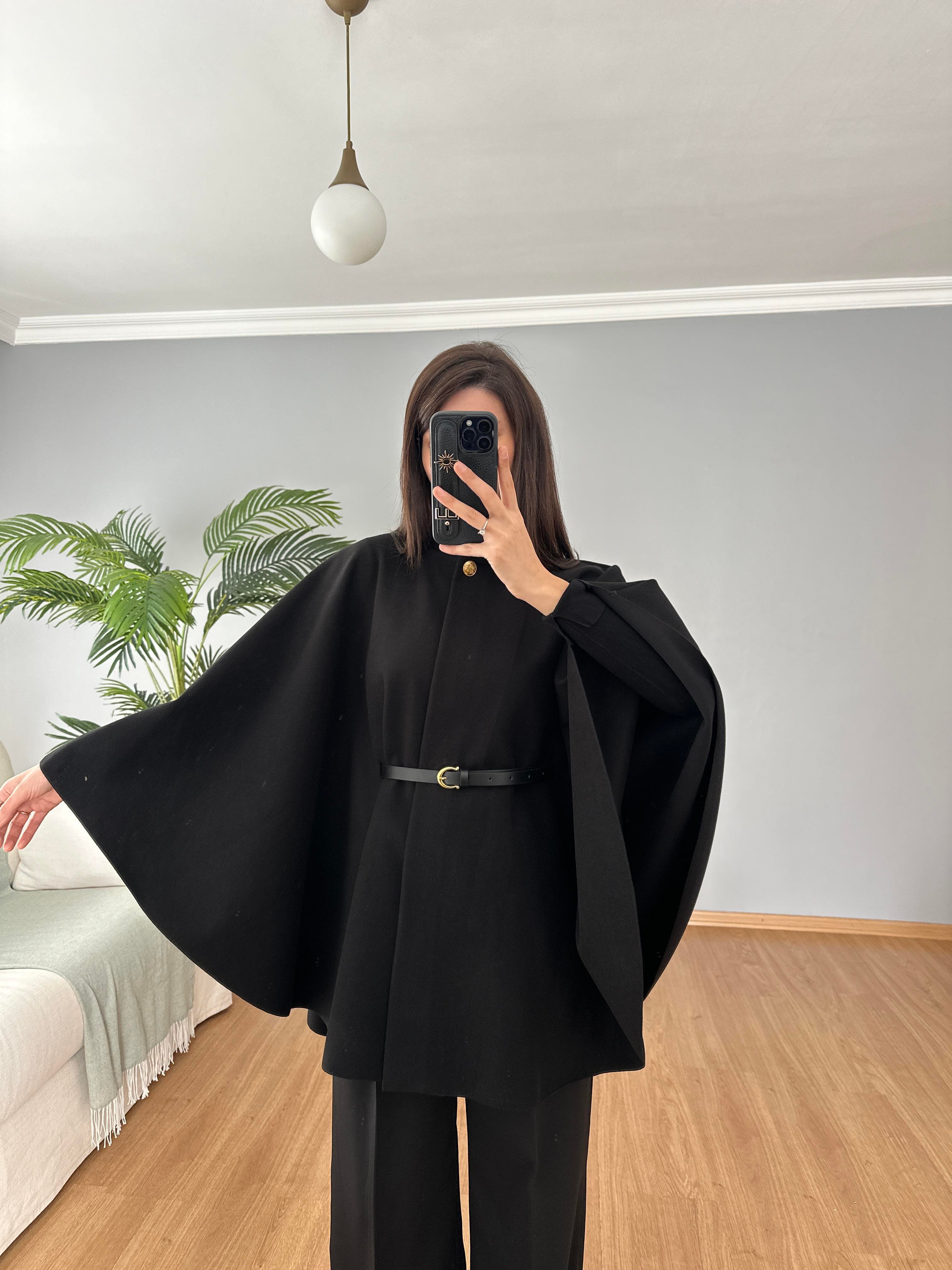 Kemerli Siyah Panço