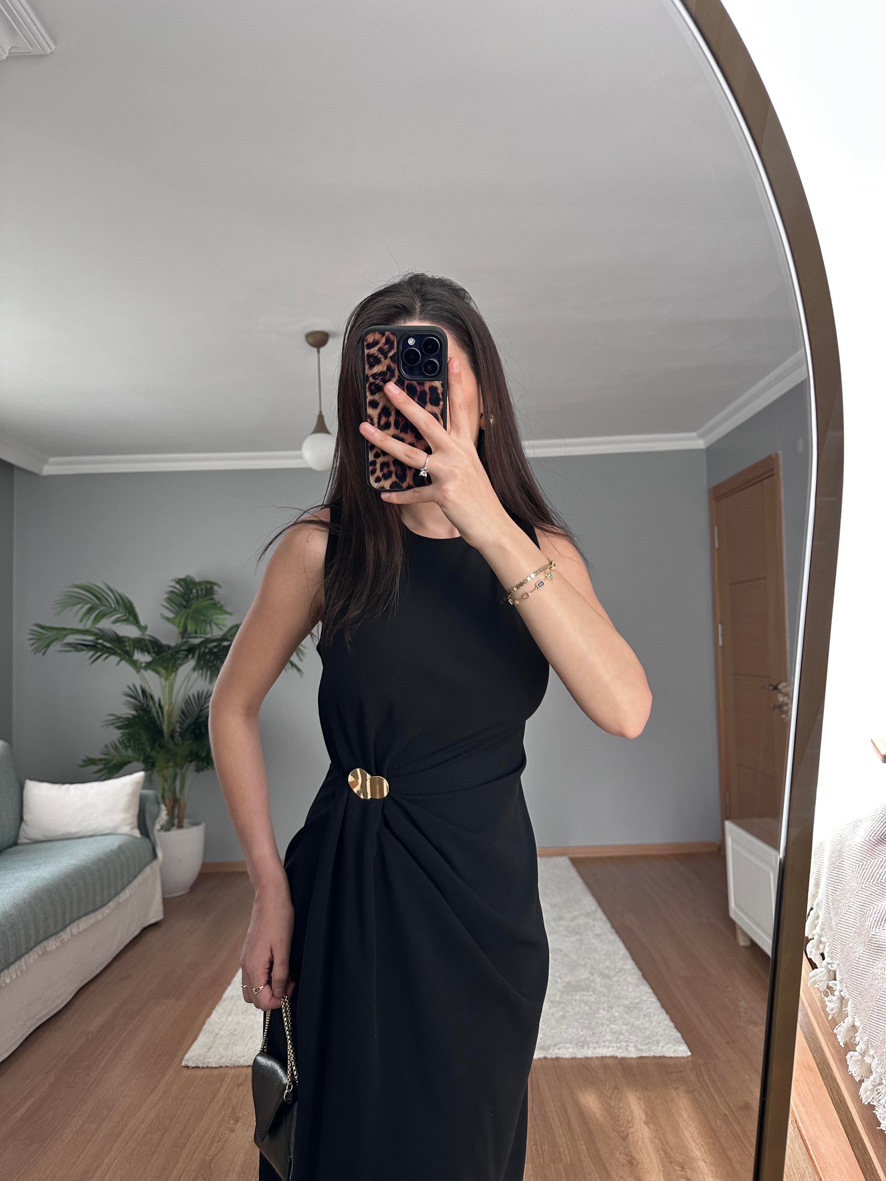Lizba Siyah Elbise 