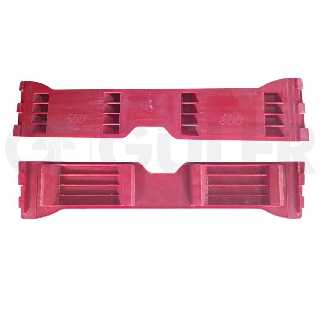 Versus Dorse Üst Çatı Katlama Plakası – 600 mm Kırmızı Plastik