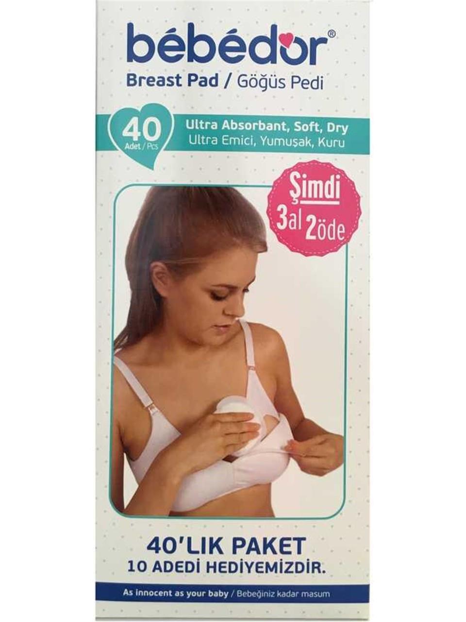 Bebedor Göğüs Pedi 40lı