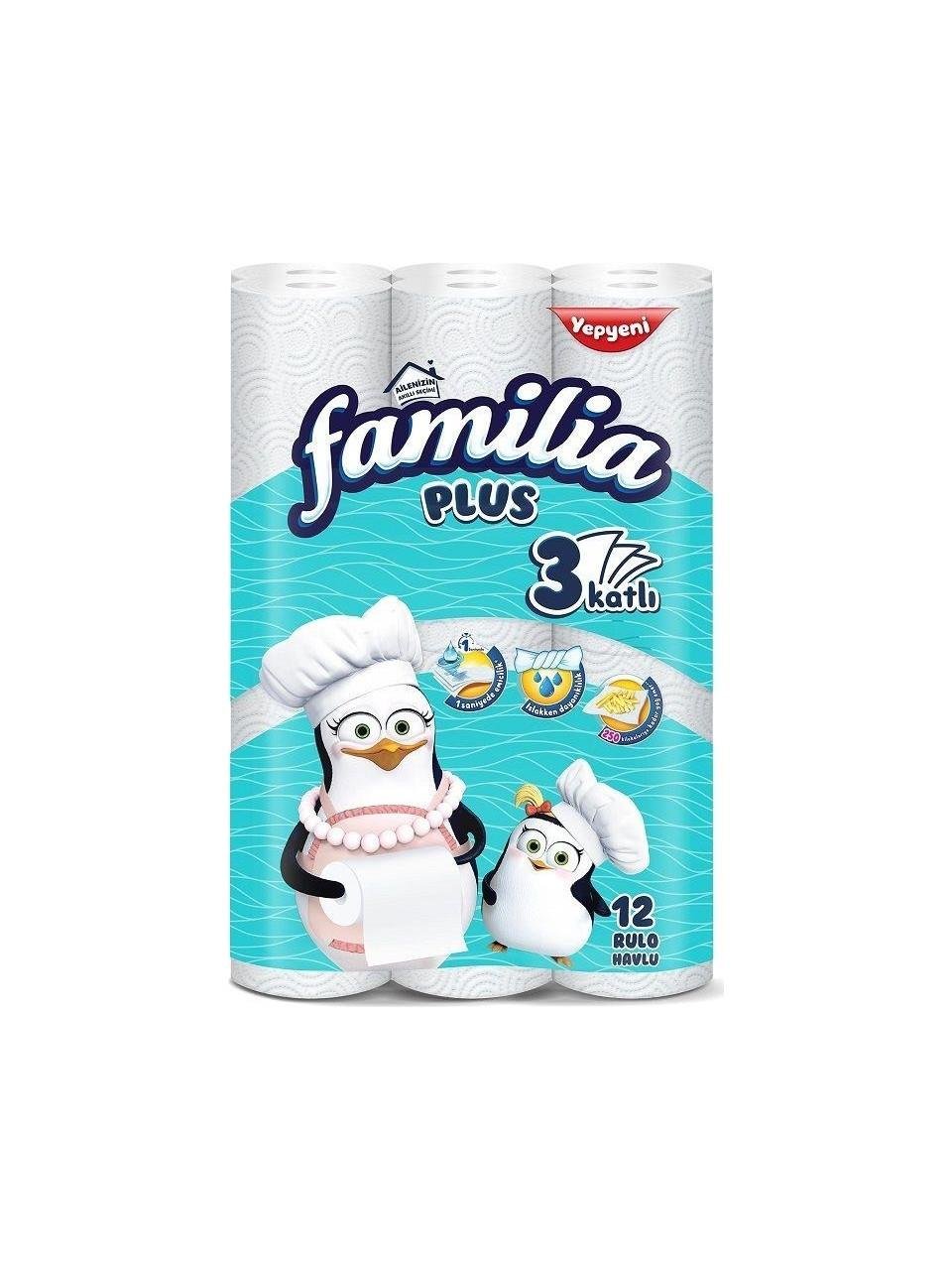 Familia Kağıt Havlu 12'li 3 Katlı