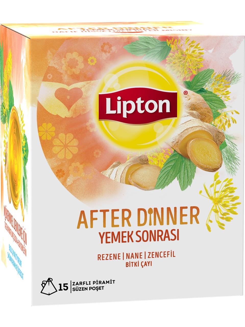 Lipton After Dinner - Yemek Sonrası 22.5 gr Bardak Poşet Bitki Çayı