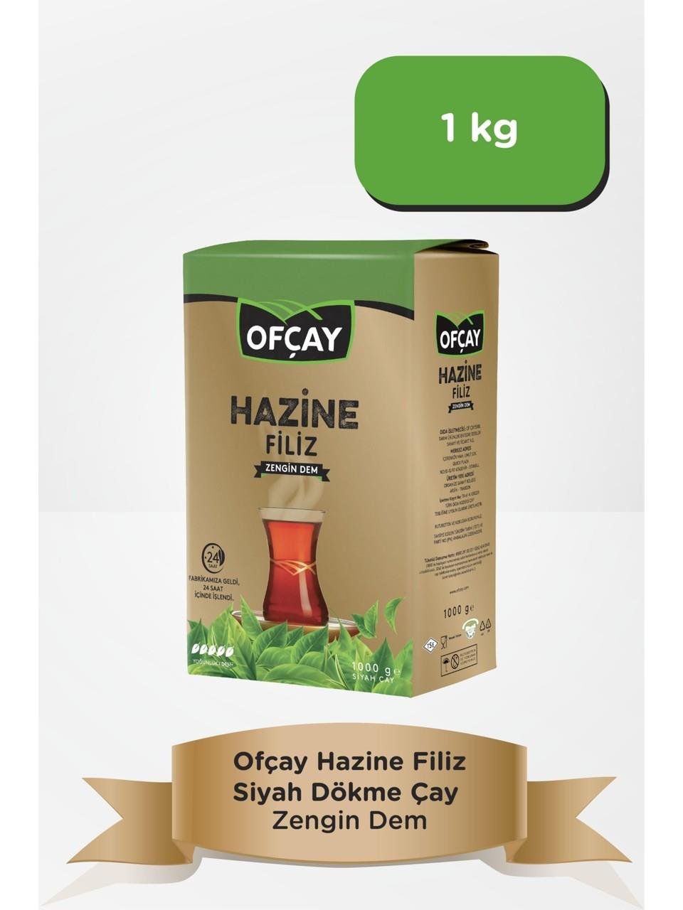 Ofçay Hazine Dökme Çay 1000gr