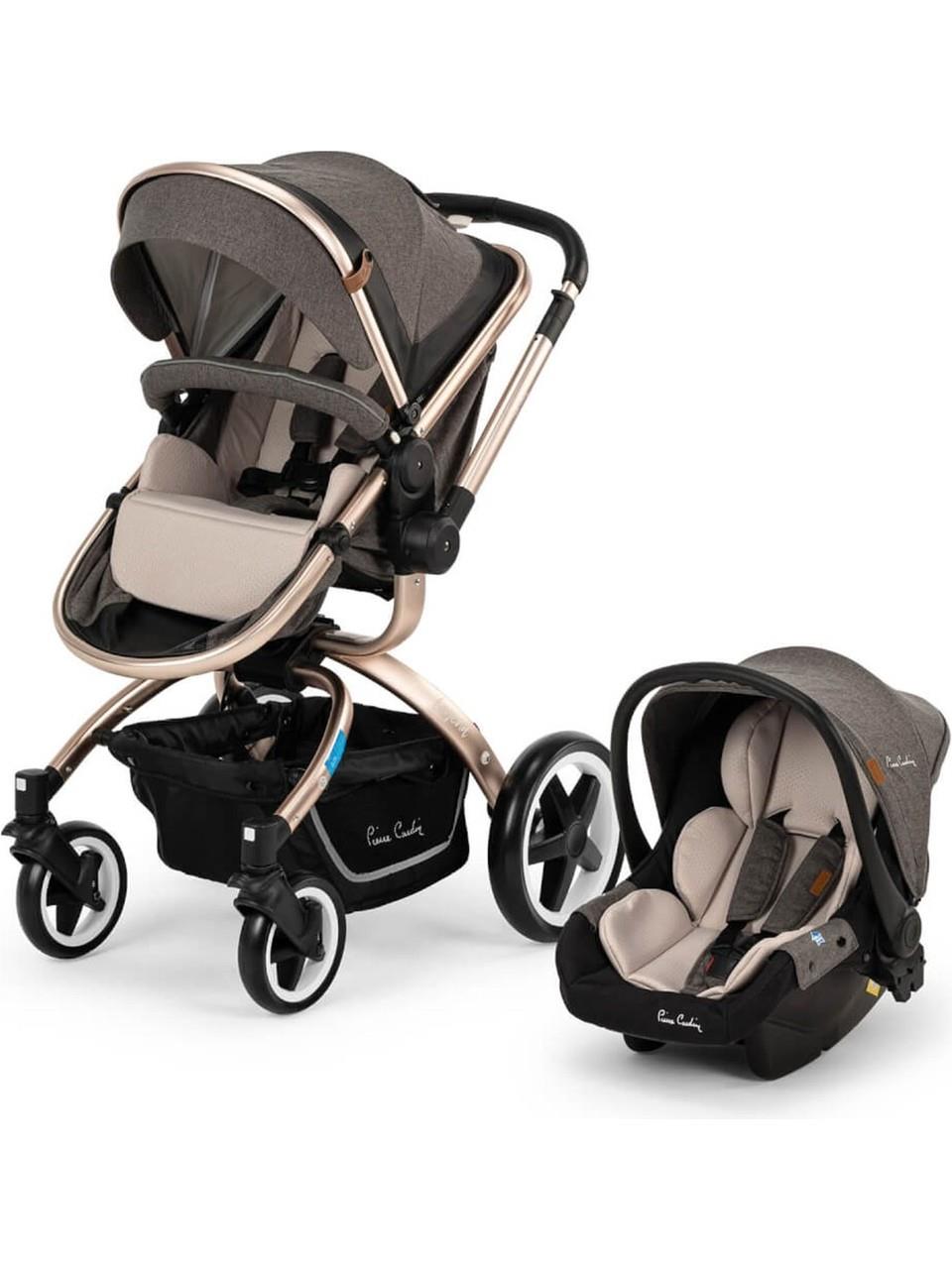 Pierre Cardin Legend Travel Sistem Bebek Arabası Gri
