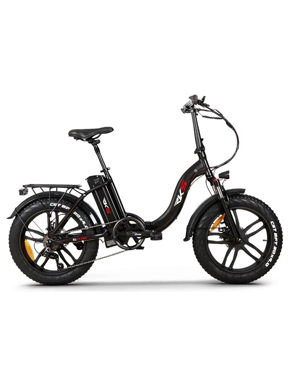 RKS Rsı x Pro Elektrikli Katlanır Bisiklet Siyah