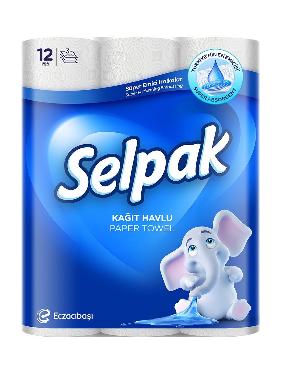 Selpak Kağıt Havlu 12'li