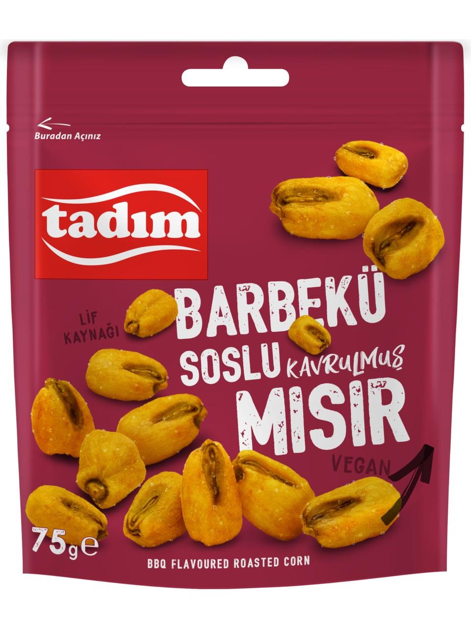Tadım Mısır Barbekü Soslu 75 gr x 12 Adet