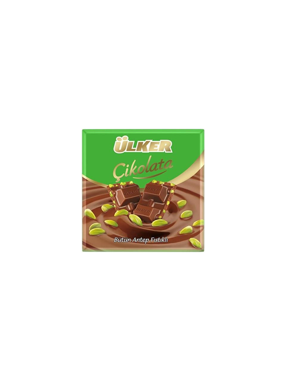Ülker Çikolata Antep Fıstıklı Kare 65 g