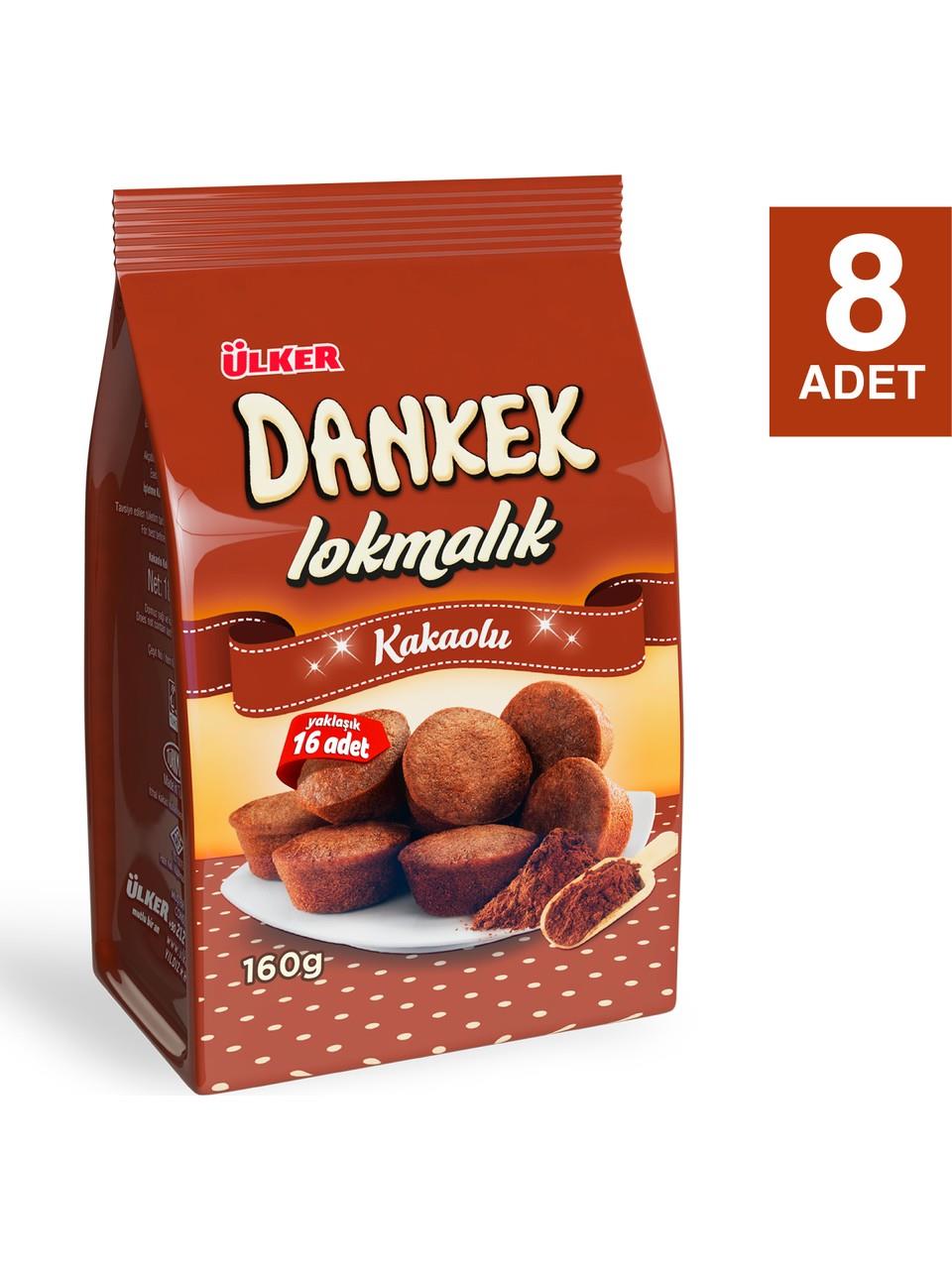 Ülker Dankek Lokmalık Kakaolu 160 gr x 8