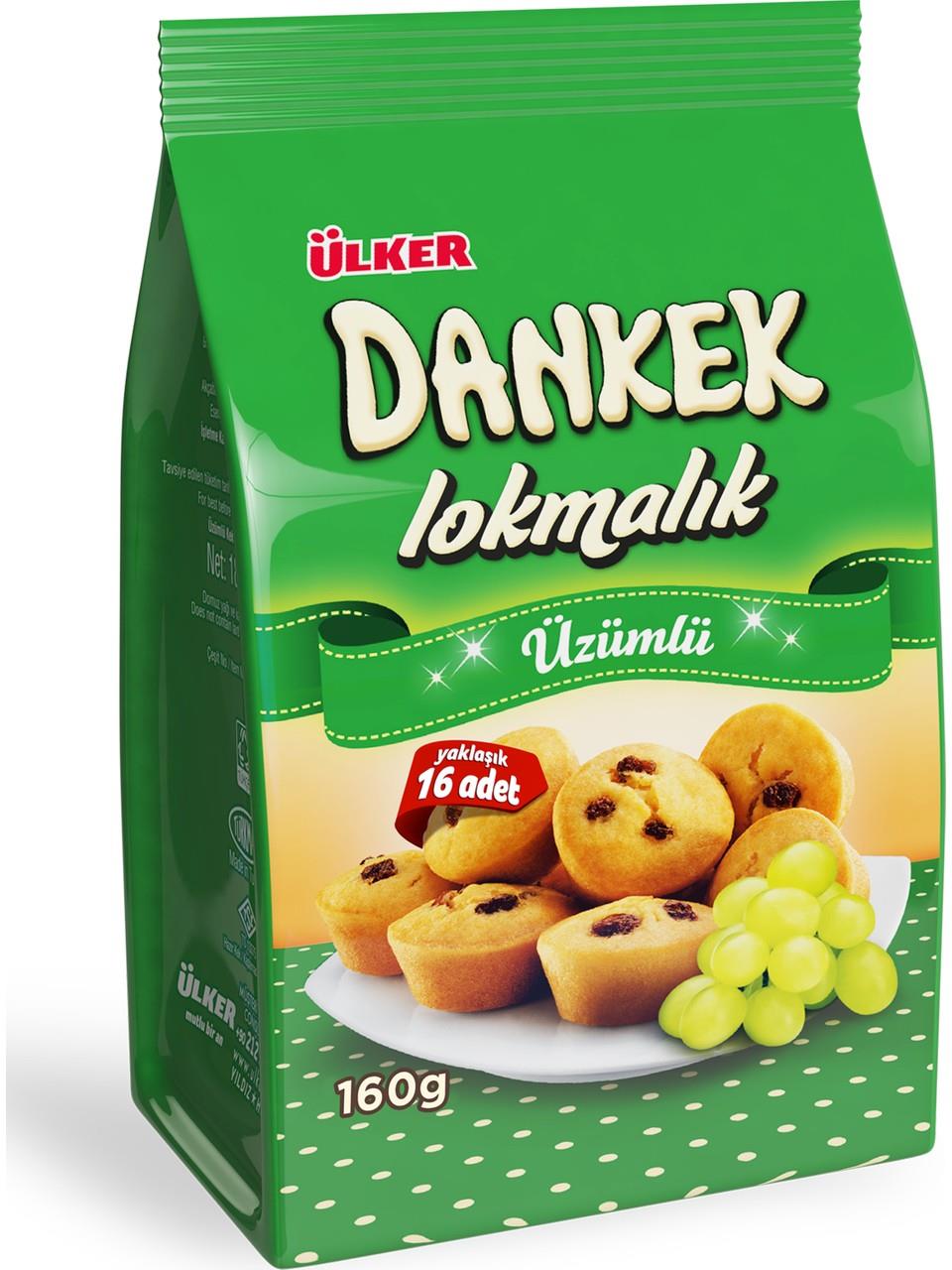 Ülker Dankek Lokmalık Üzümlü 160 gr