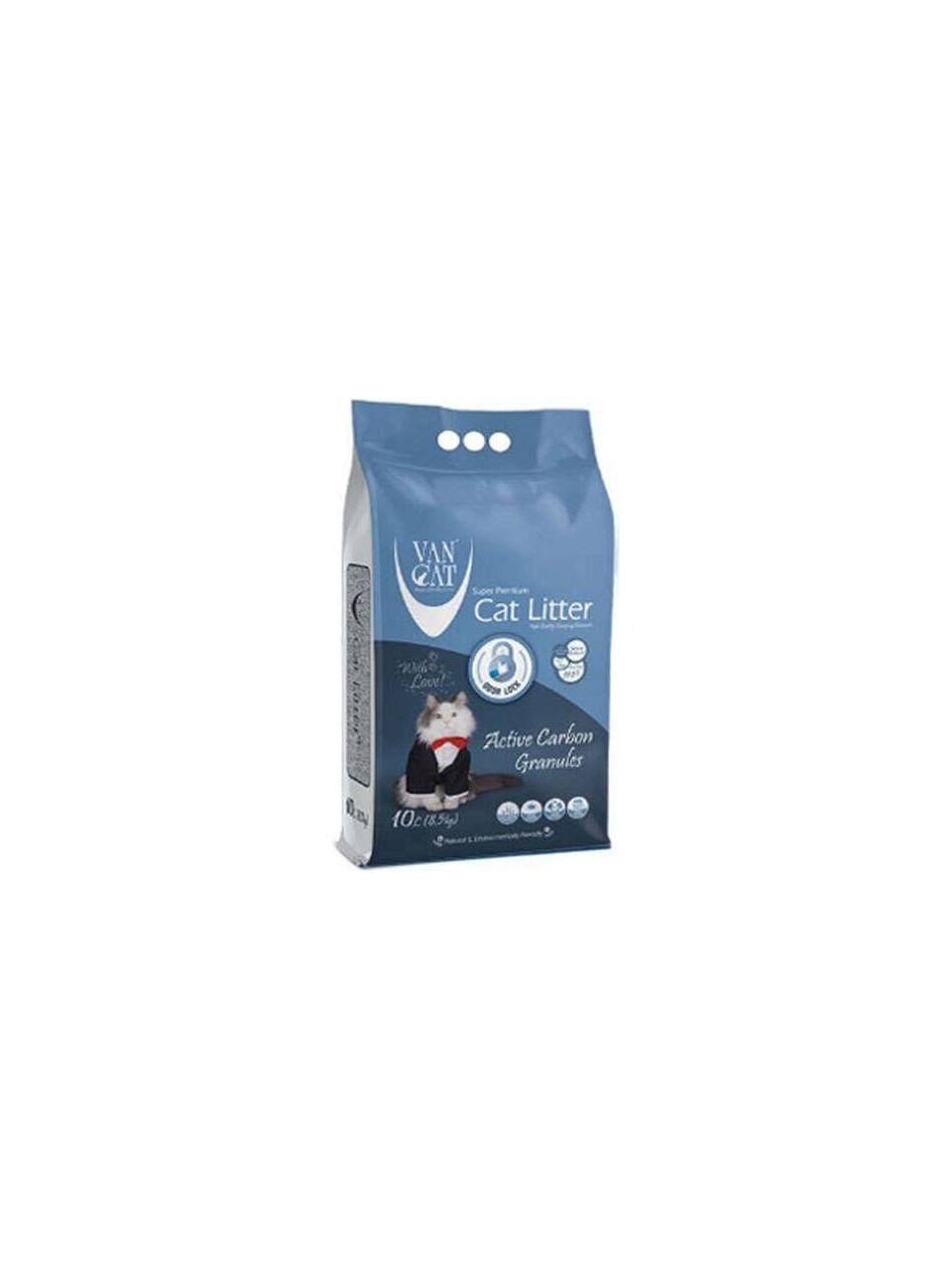 Van Cat Vancat Activate Carbon Granules Topaklanan Kedi Kumu 10 Lt