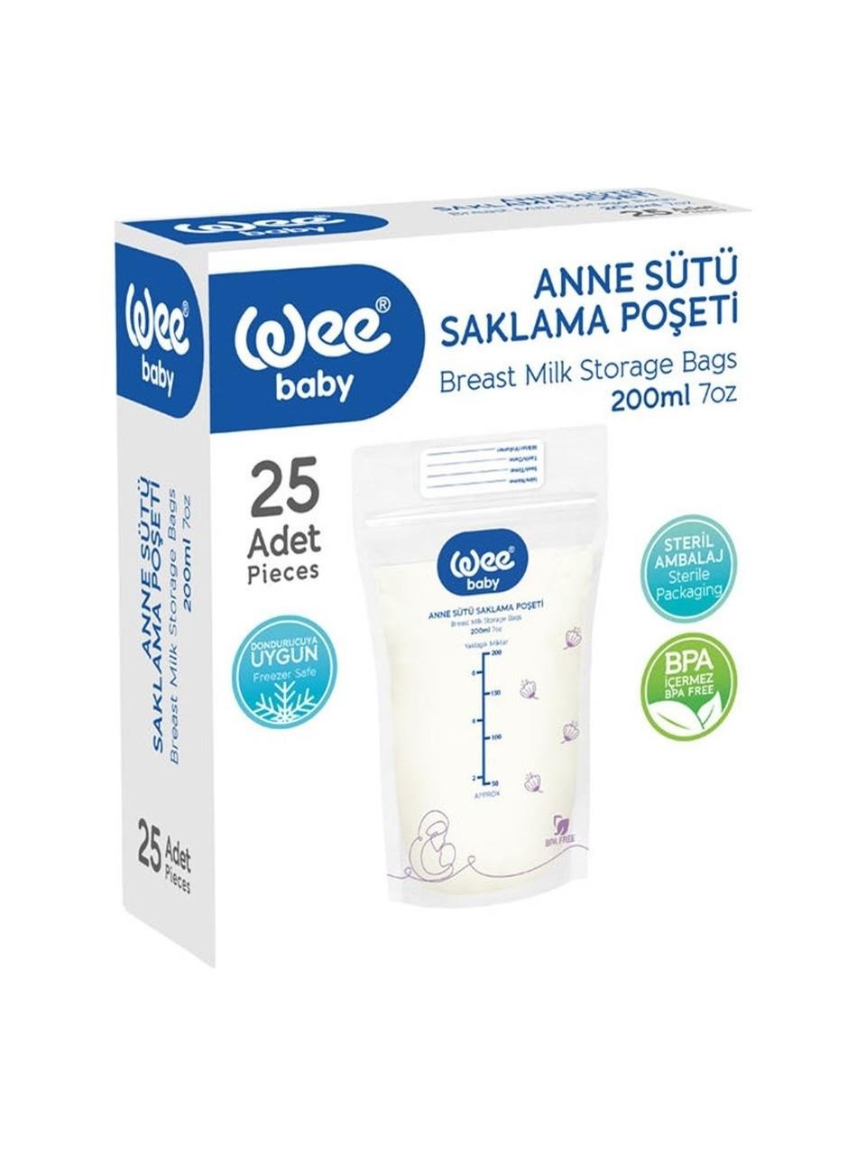 Wee Baby Anne Sütü Saklama Poşeti