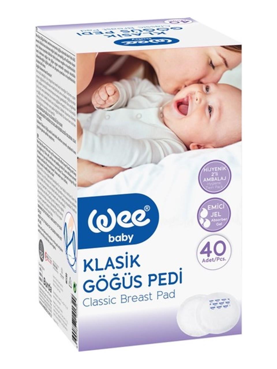Wee Baby Wee Baby Göğüs Pedi 40lı