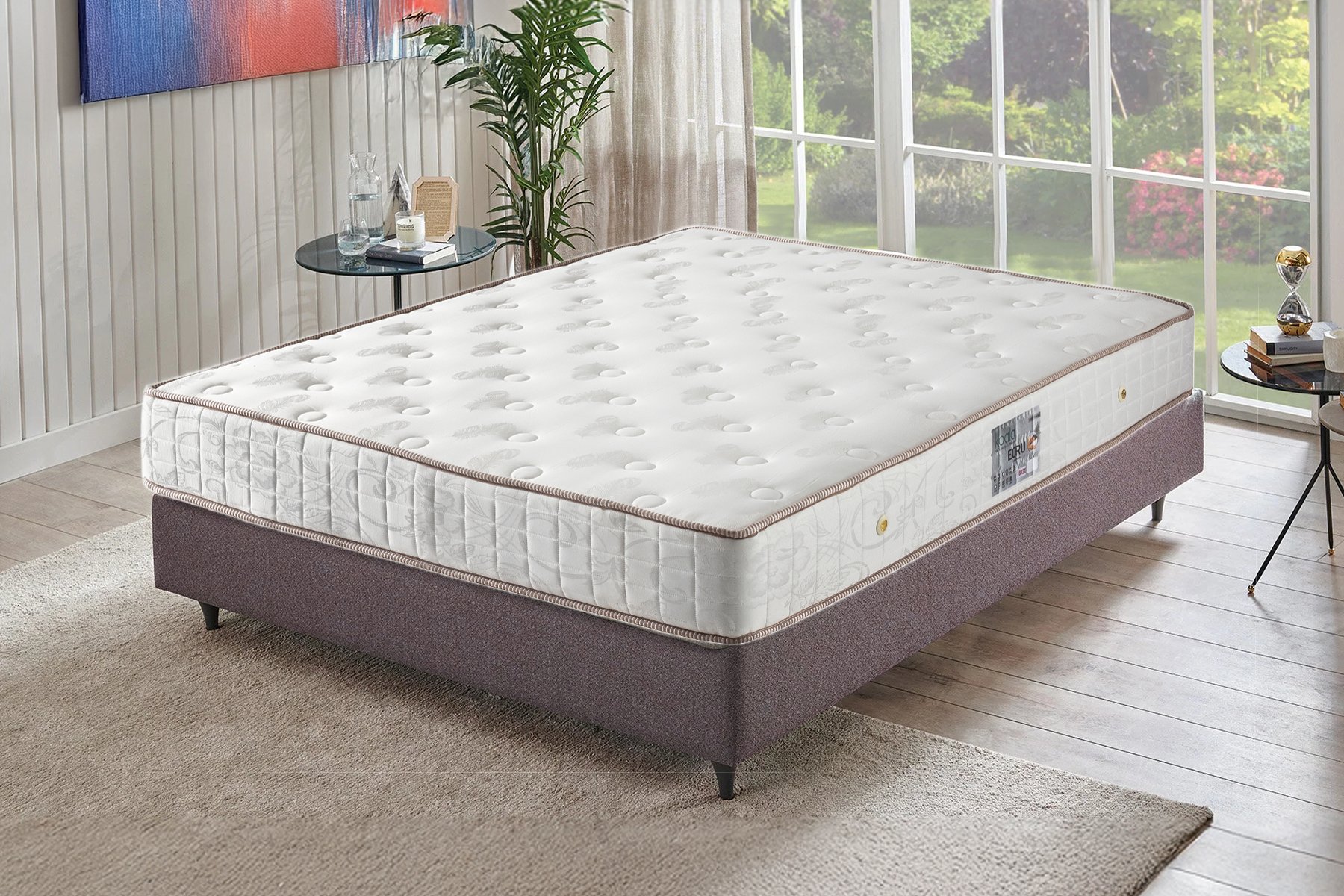 Ecru Ortopedik Yatak