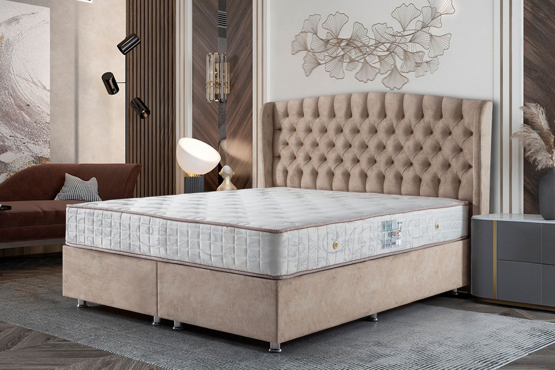 Elegance Sandıklı Baza ve Başlık