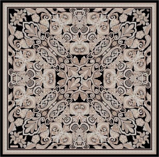 Armine Saf İpek Sura Eşarp 9421D 02