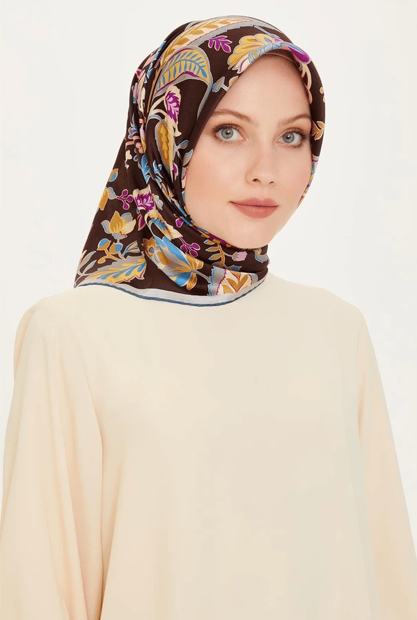 Armine Sura Saf İpek Eşarp 