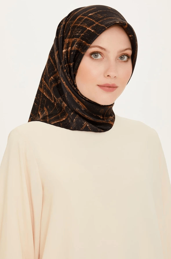 Armine Sura Saf İpek Eşarp 
