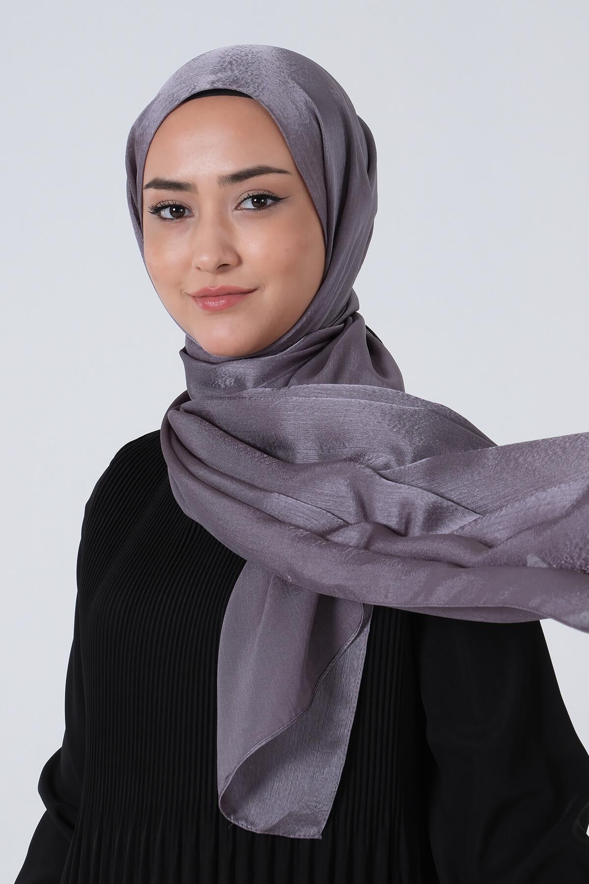 Harem Scarf Janjan Şal Füme