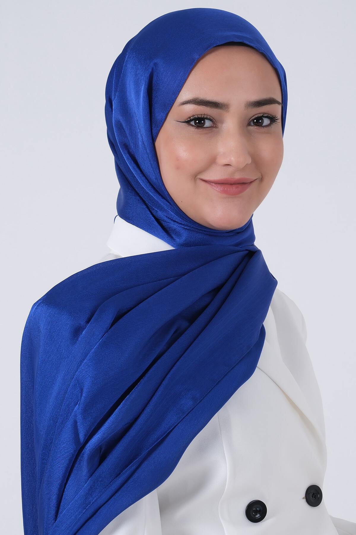 Harem Scarf Janjan Şal Gece Mavisi