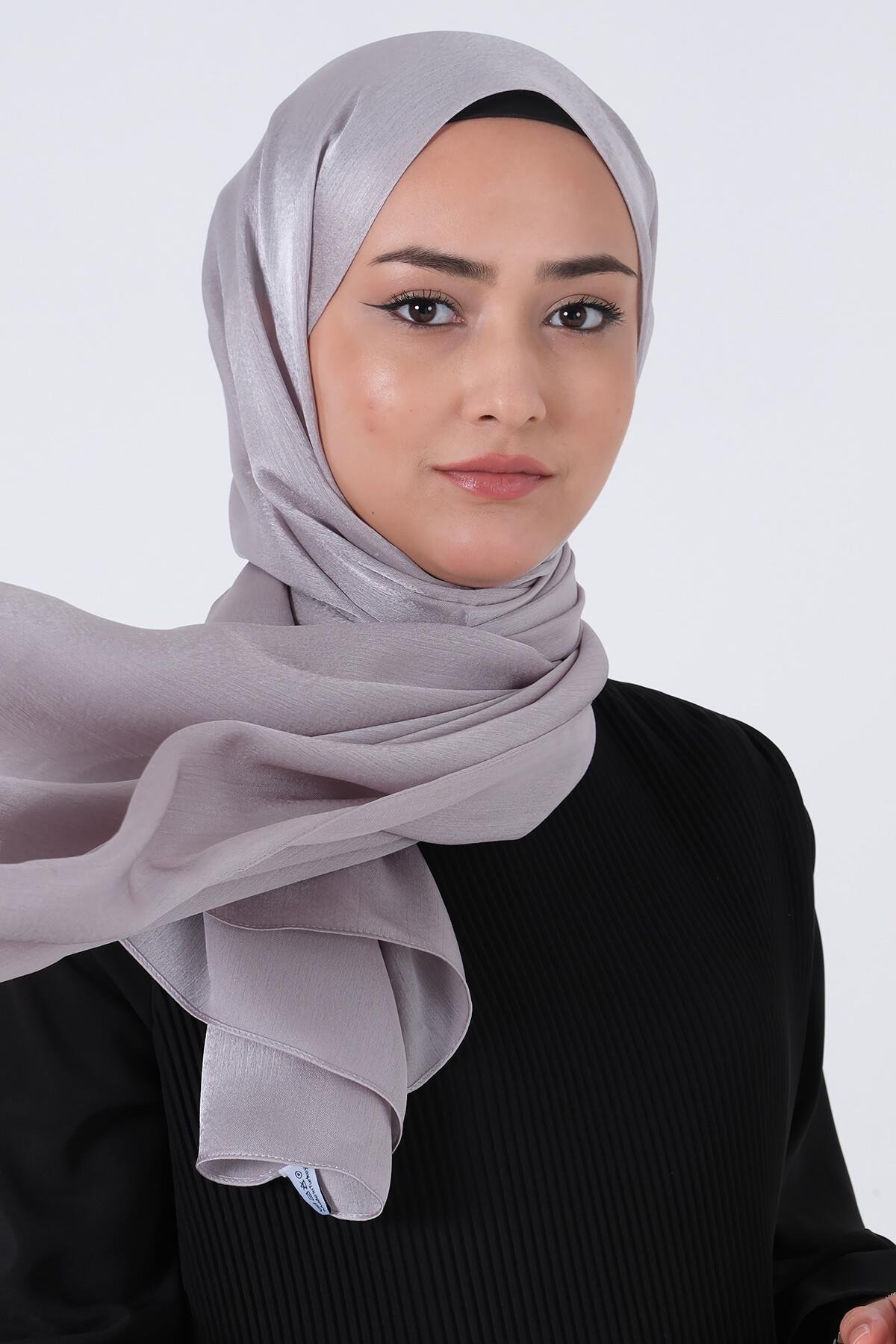 Harem Scarf Janjan Şal Gümüş