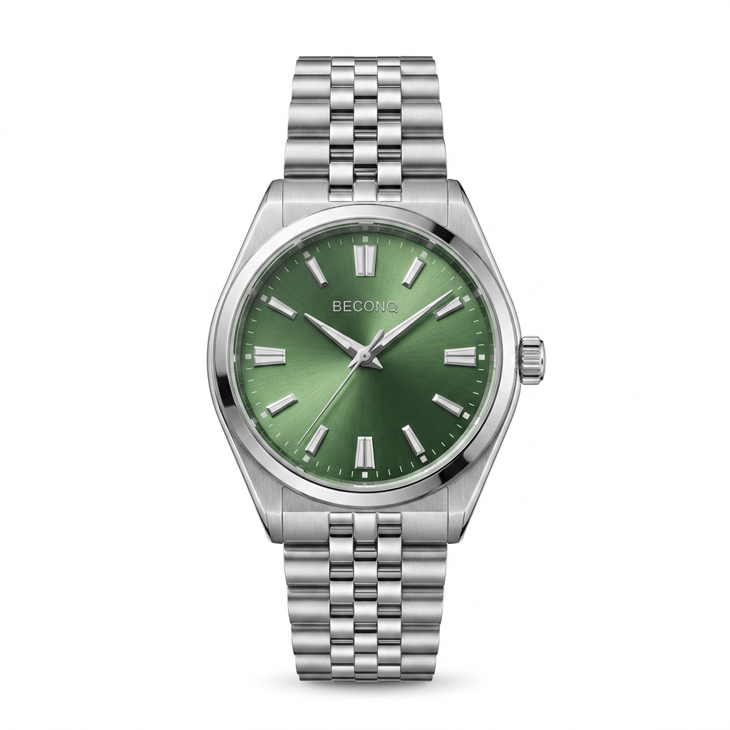 Beconq Imperial Sapphire Çelik Kordon Erkek Kol Saati (132)