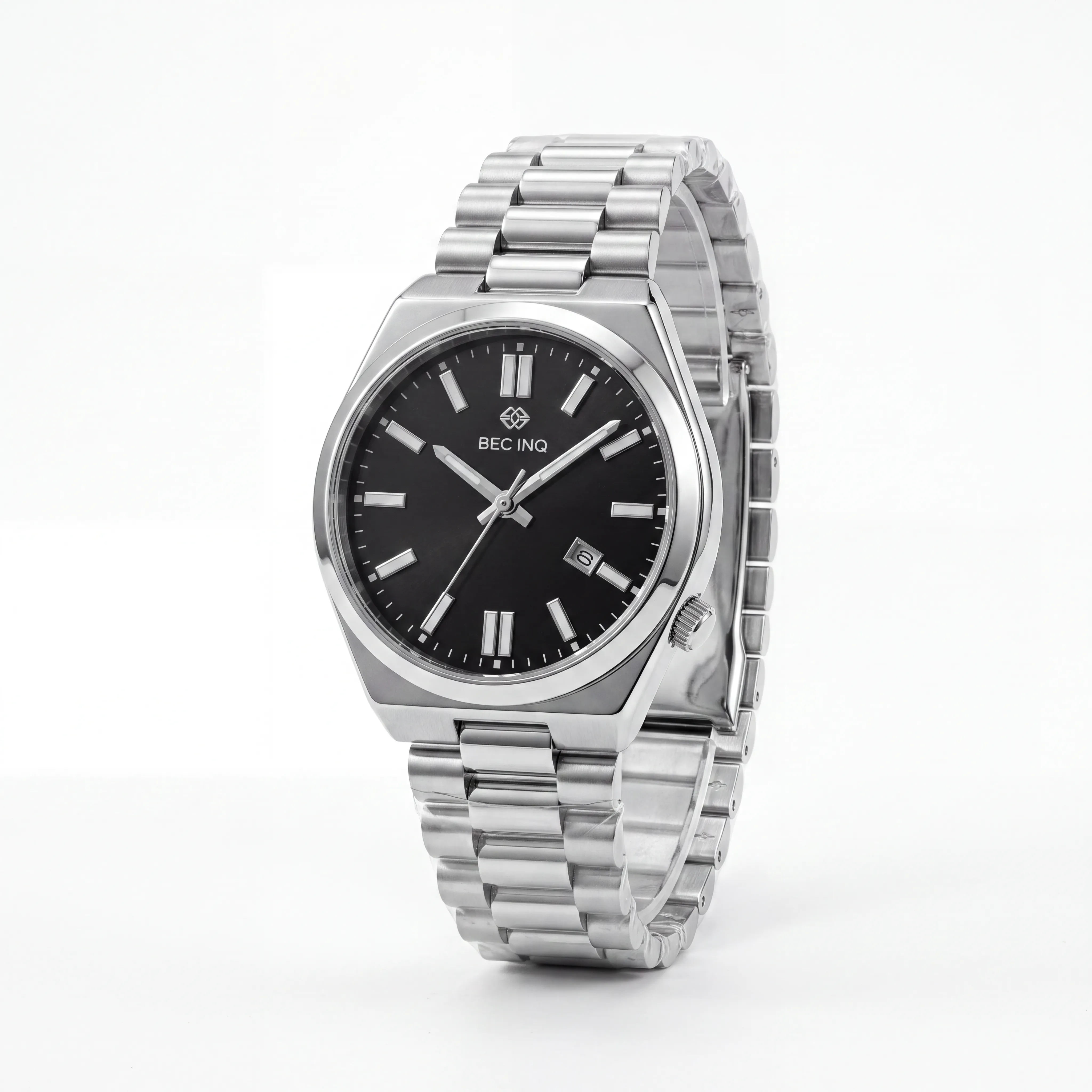 Beconq Imperial Sapphire Çelik Kordon Erkek Kol Saati (130)