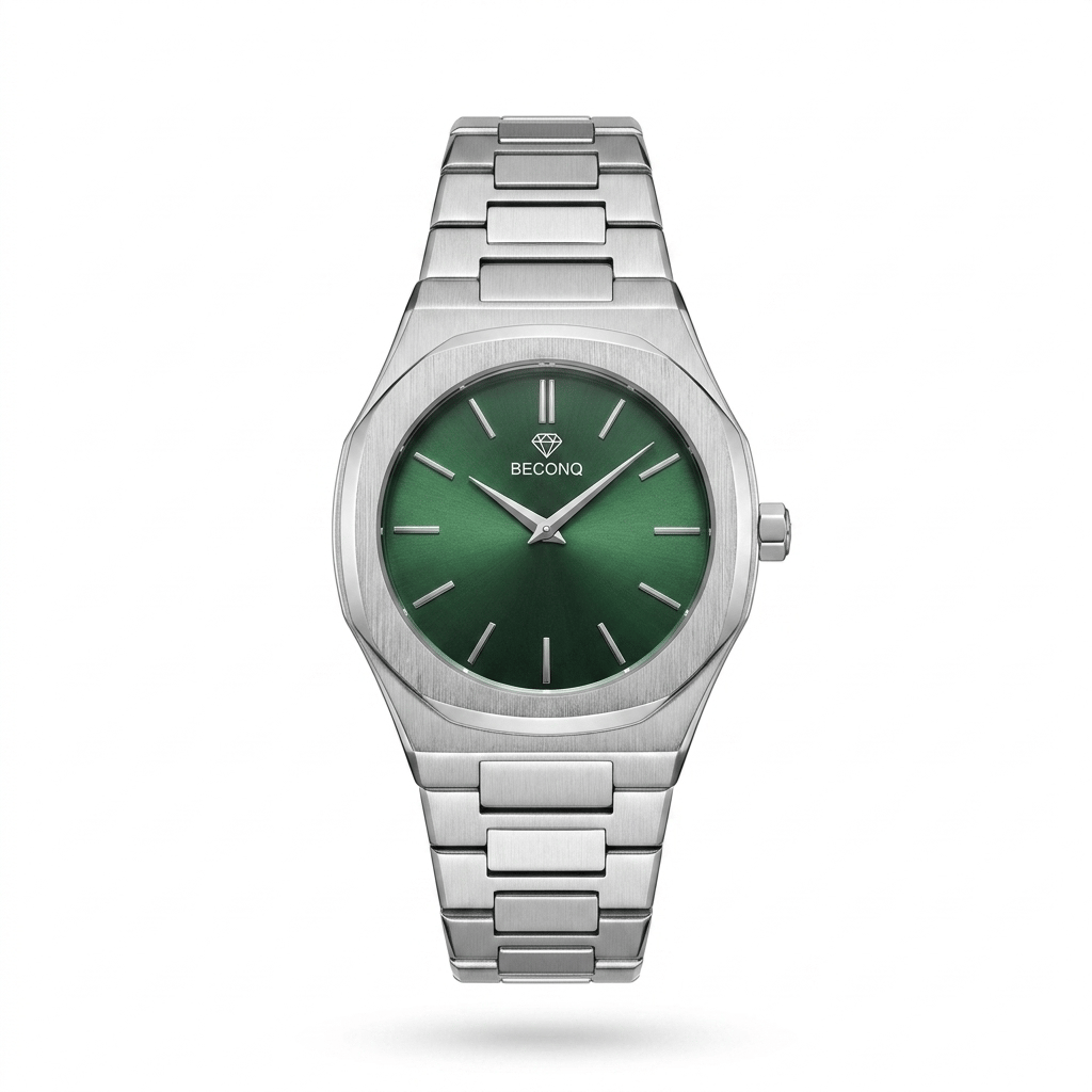 Beconq Minimalist Çelik Kordon Erkek Kol Saati (109)