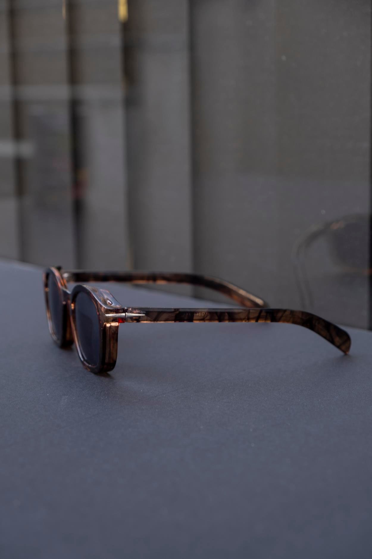 Krav Erkek Güneş Gözlüğü (Leopard-Siyah)