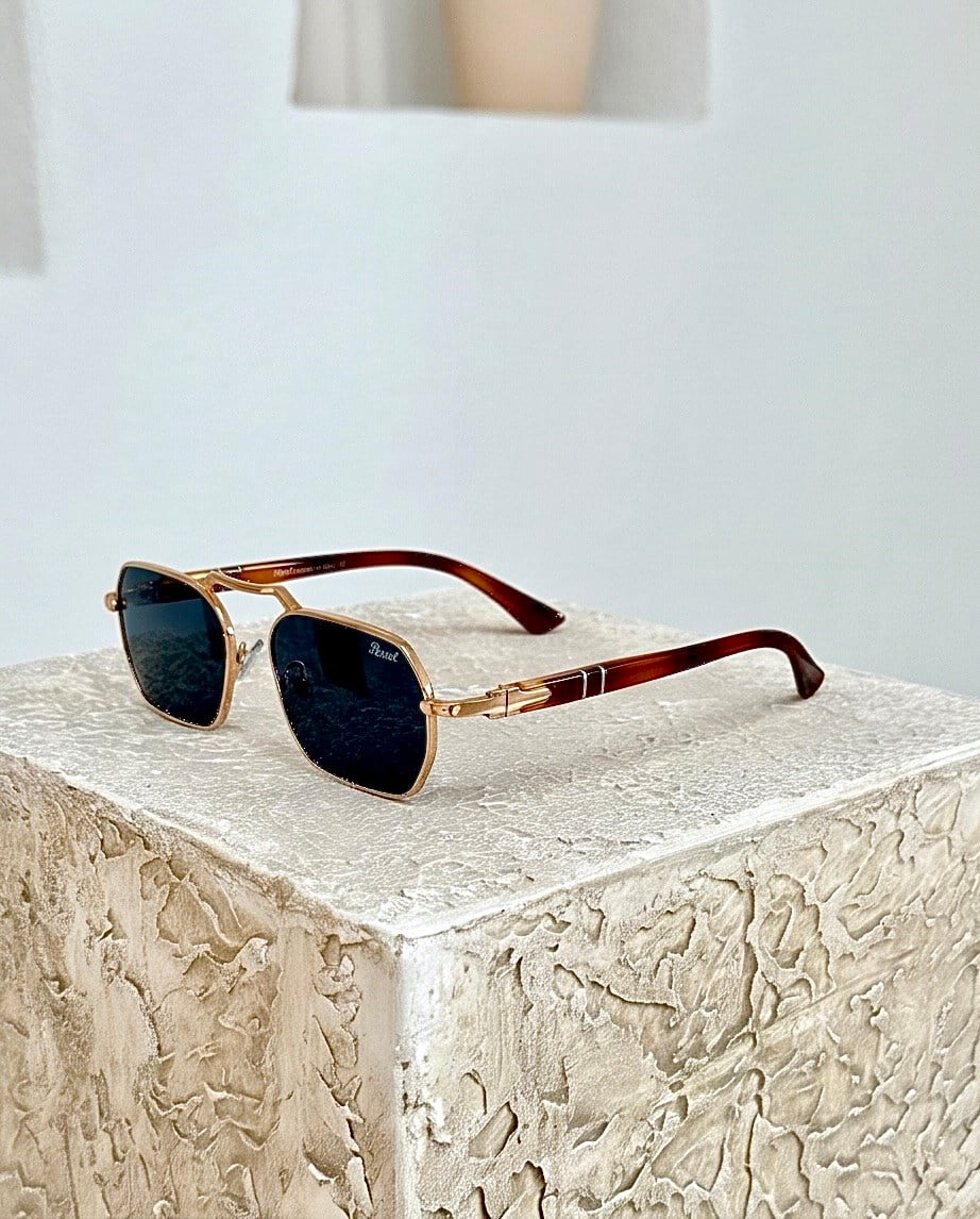 LOX - Gold/Siyah UV-400 Korumalı Güneş Gözlüğü