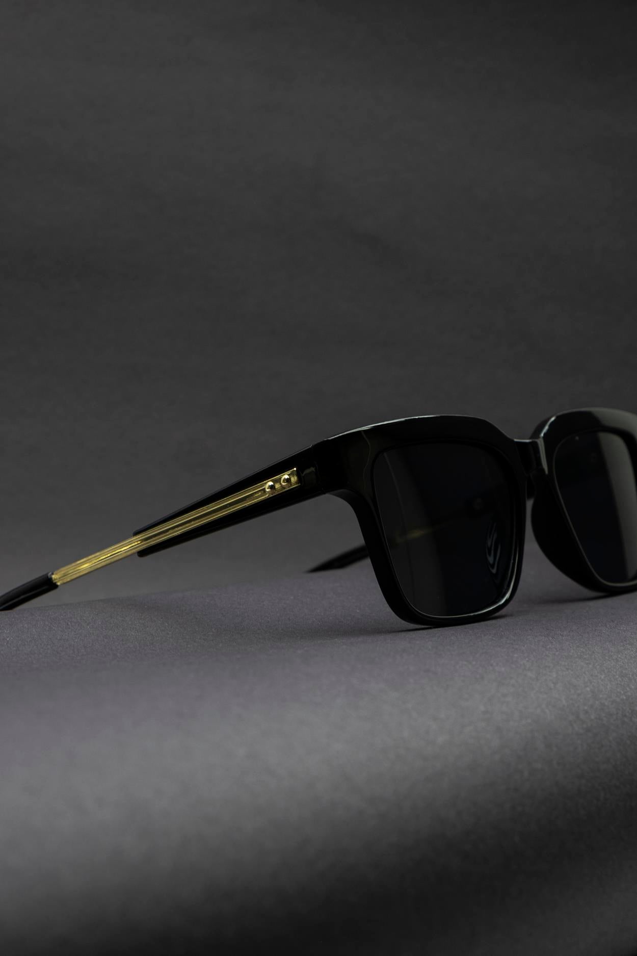 LUA Unisex Güneş Gözlüğü (LUA-GOLD-BLACK)