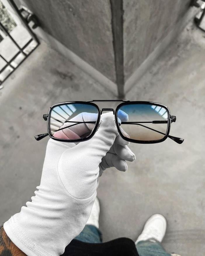 Pilot Erkek Güneş Gözlüğü (Mavi-Degrade)