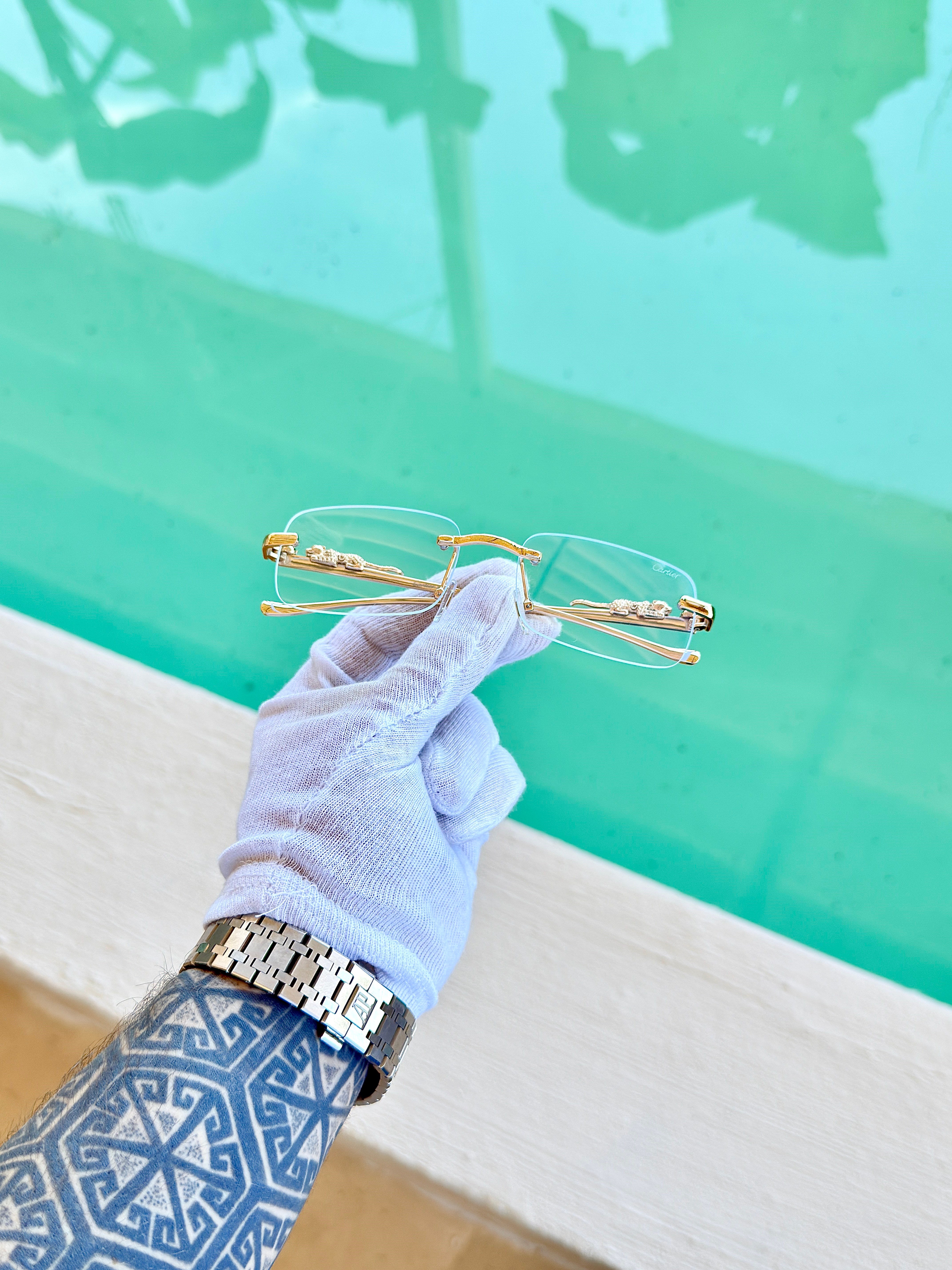 RIBAS - Gold Blueblock Optik Uyumlu Gözlük