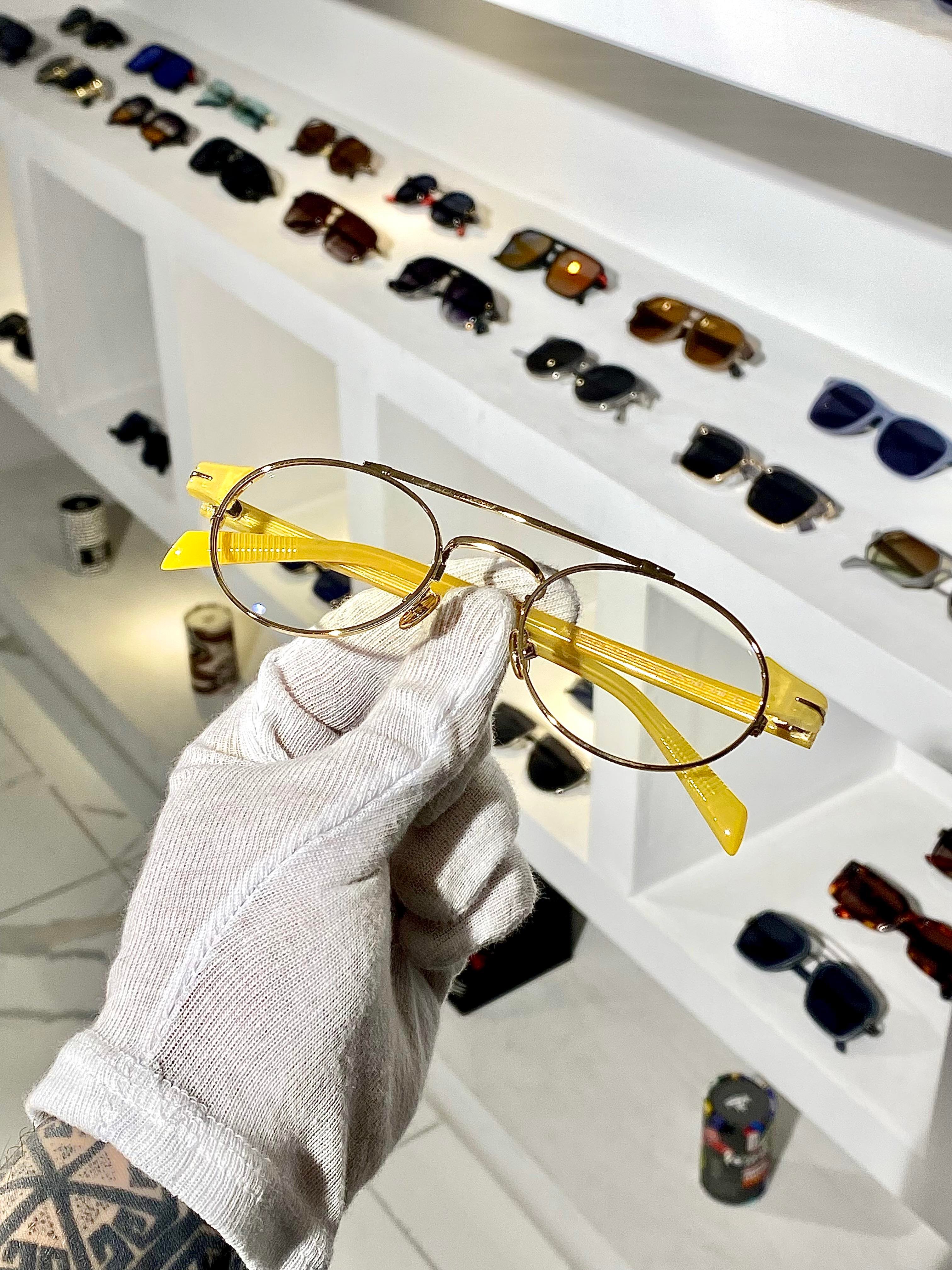 ROY Sarı-Gold Blueblock Optik Uyumlu Gözlük
