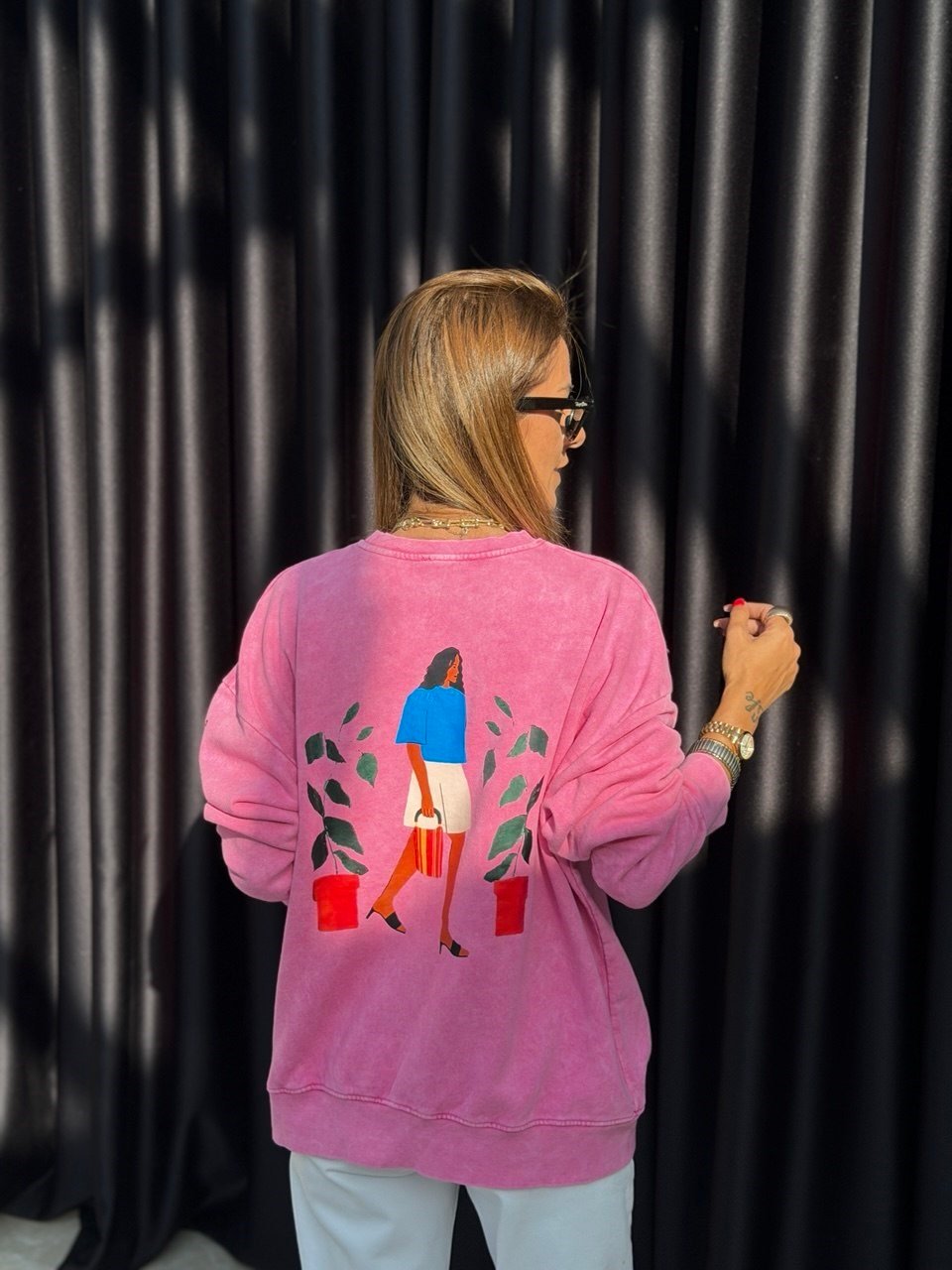 Marka Model Sweat Pembe