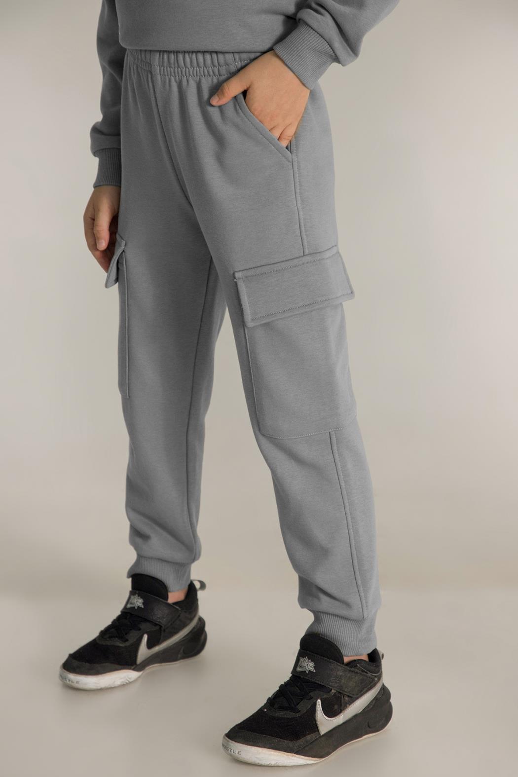 4038 KARGO CEPLİ TEK ALT 9/14 UNİSEX DMB GRİ