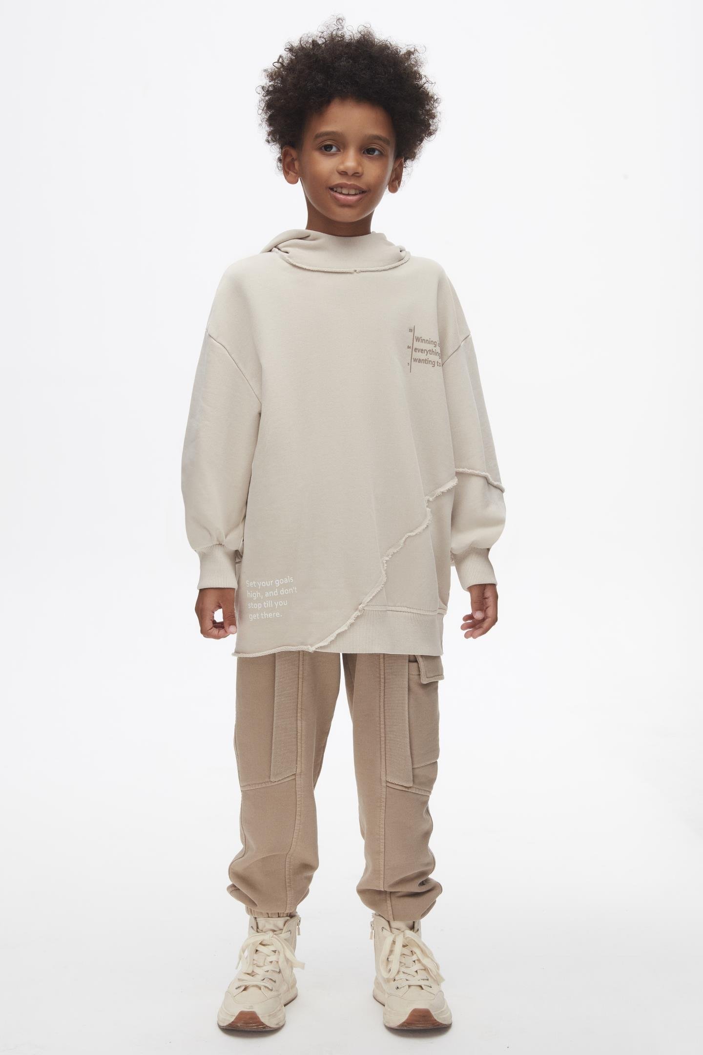 47314 WİN SWEATSHIRT 8/14 ERK NK BEJ