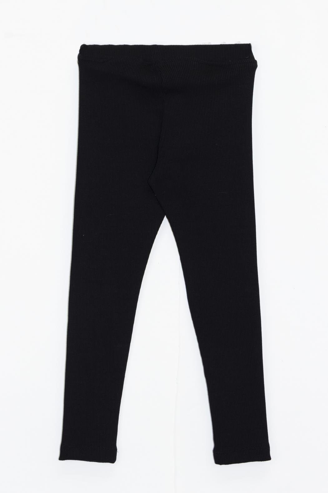 9235 FİTİLLİ TAYT 4/9 KIZ DMB SİYAH