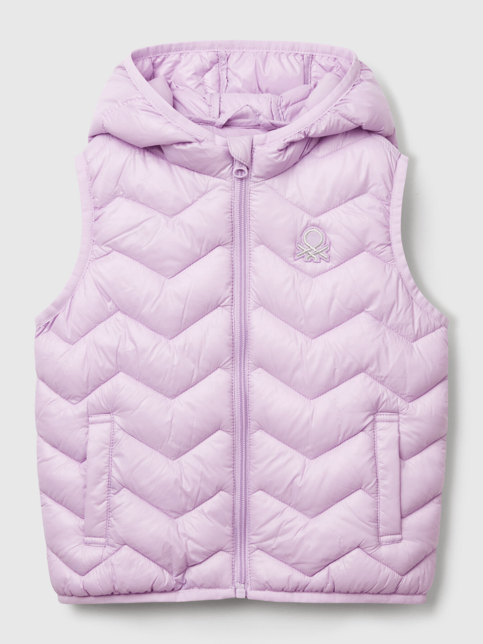 Benetton Kız Çocuk Yelek 1-6 Yaş Lila