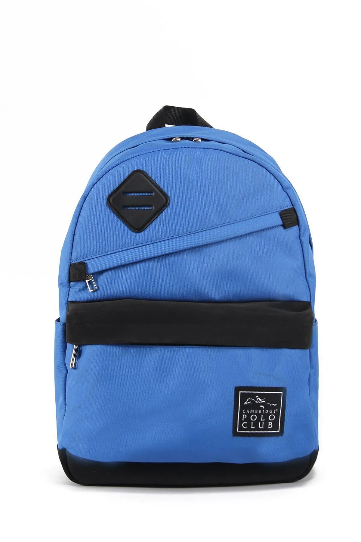 Cambridge Polo Club Creative Üç Bölmeli Unisex Çocuk İlkokul Çantası Mavi