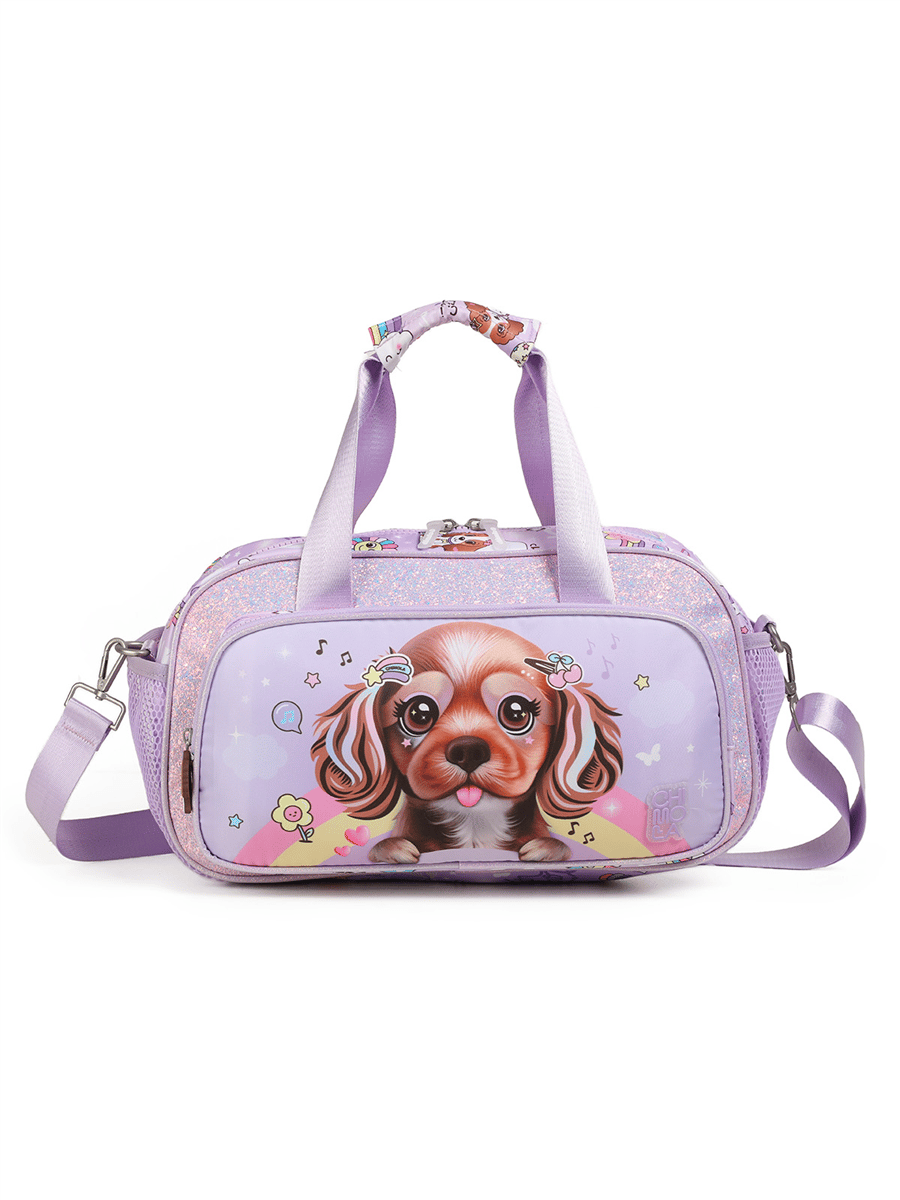 Chimola Cute Dog Seyahat Çantası Lila