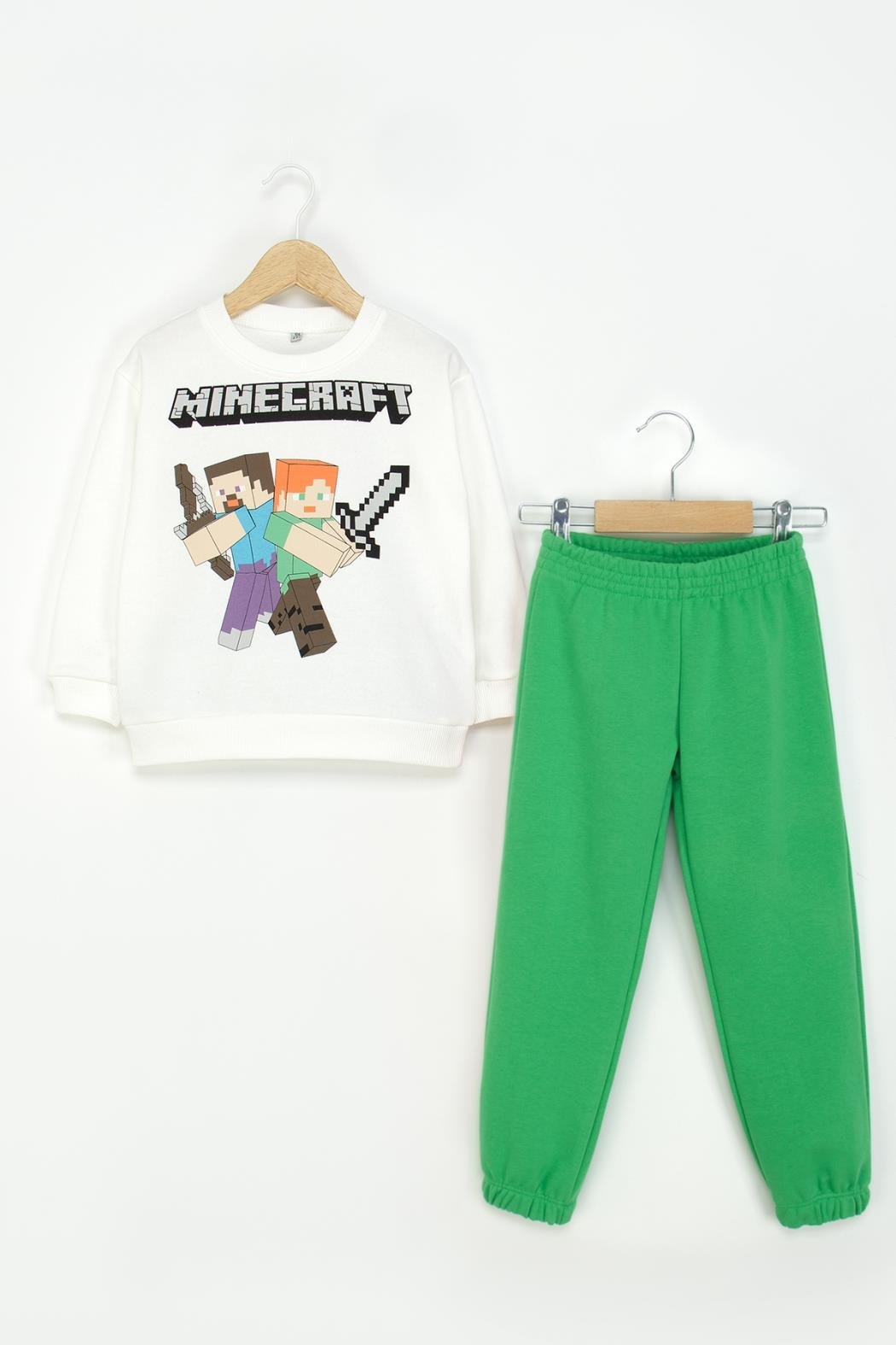 Dmb Erkek Çocuk My Craft EşofmanTakım 4-8 Yaş Yeşil