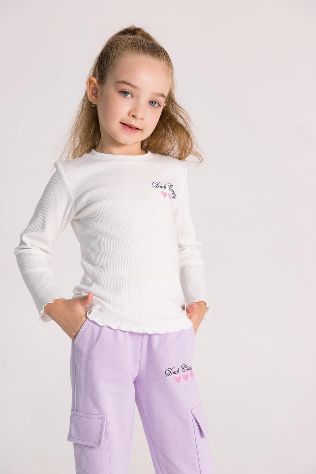 Dmb Kız Çocuk Kaşkorse Body 3-8 Yaş BEYAZ