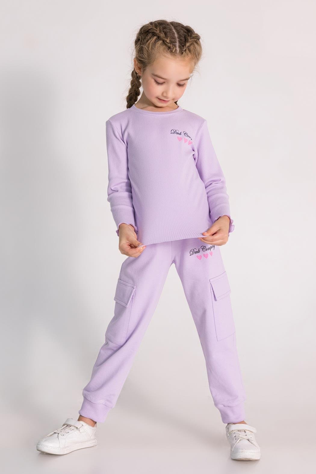 Dmb Kız Çocuk Kaşkorse Body 3-8 Yaş LİLA