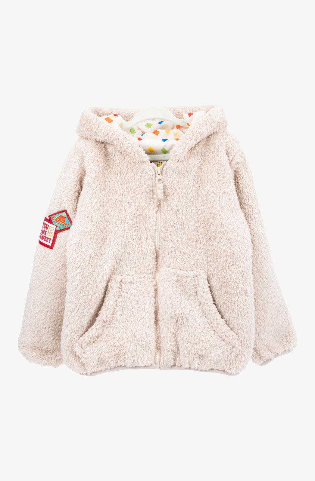 Haribo Kız Çocuk Halfzip Polar 4-10 Yaş BEJ