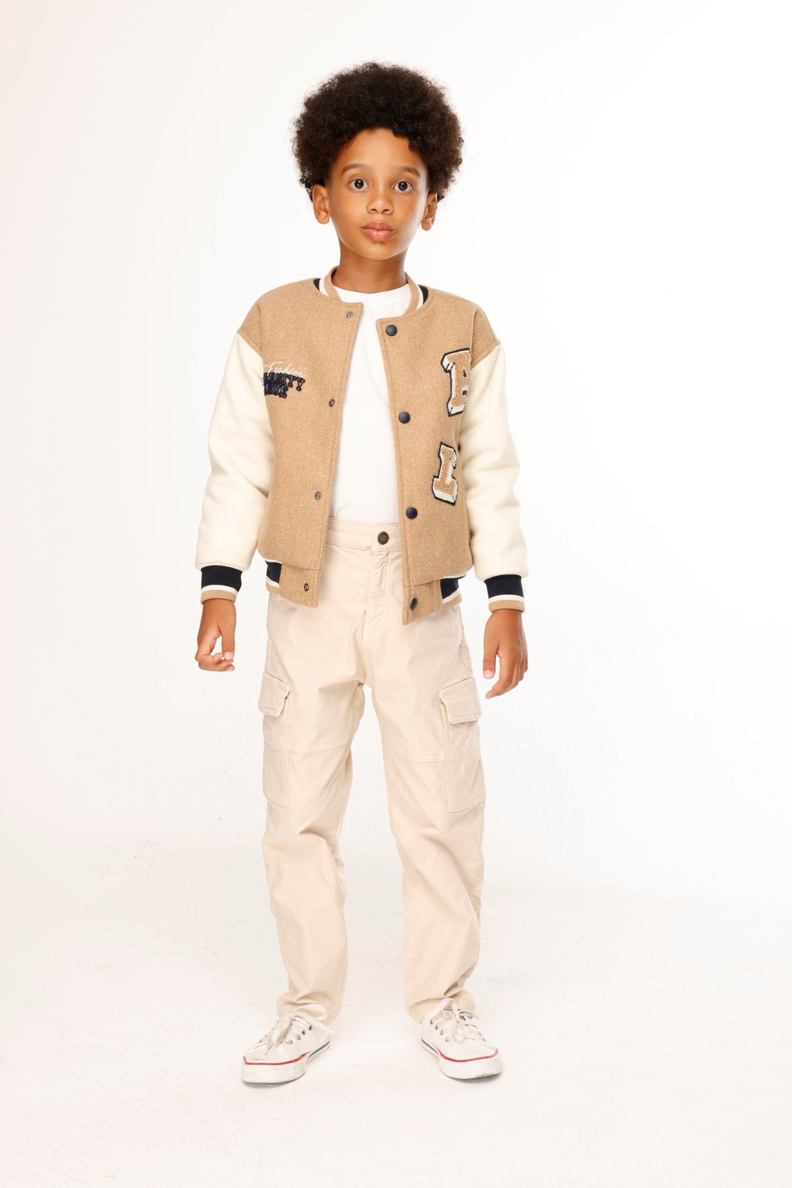 Jena Erkek Çocuk Kolej Mont 9-14 Yaş BEJ