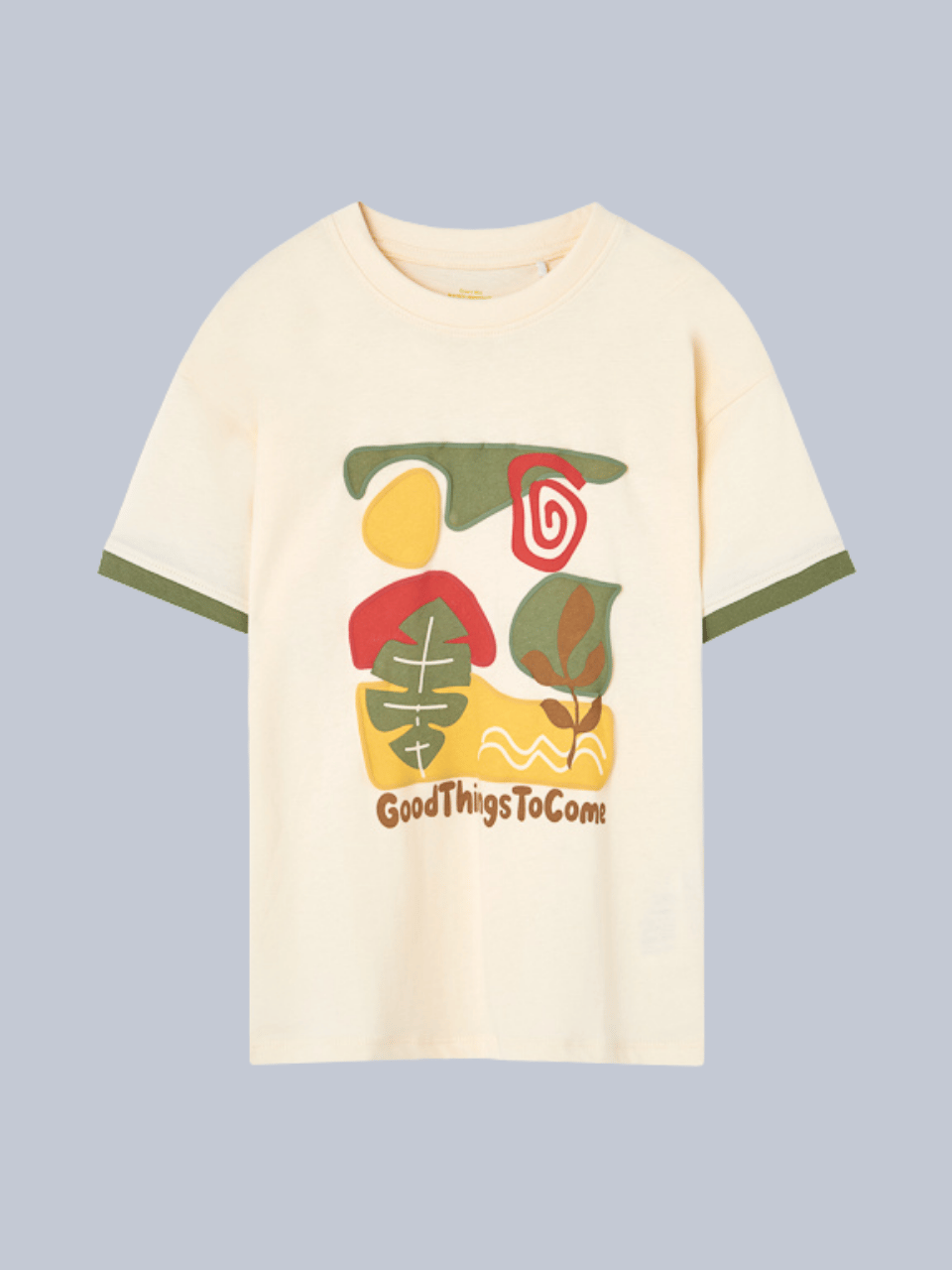 Losan Erkek Çocuk Baskılı Tshirt 5-8 Yaş Ekru